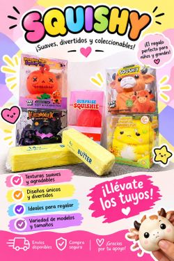 Squishy Toy Collection Assorted Designs