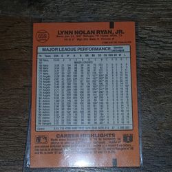 Donruss 90s Card Nolan Ryan-TEAM RANGERS