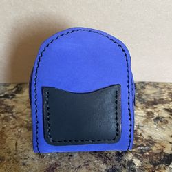 Mini Backpack Handmade Hand Sewn Leather