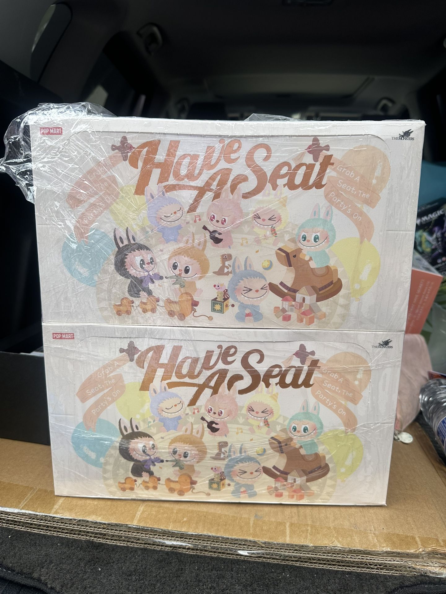 X2 LABUBU HAVE A SEAT SEALED CASE POP MART AUTHENTIC