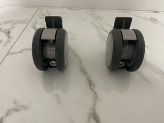 2 Arjo Rear Braked Castor