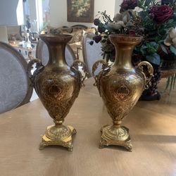 Gold Vases