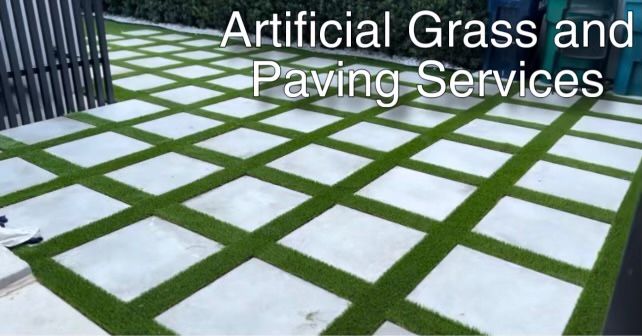 Artificial Grass, Paving’s, Pool decks, Fences