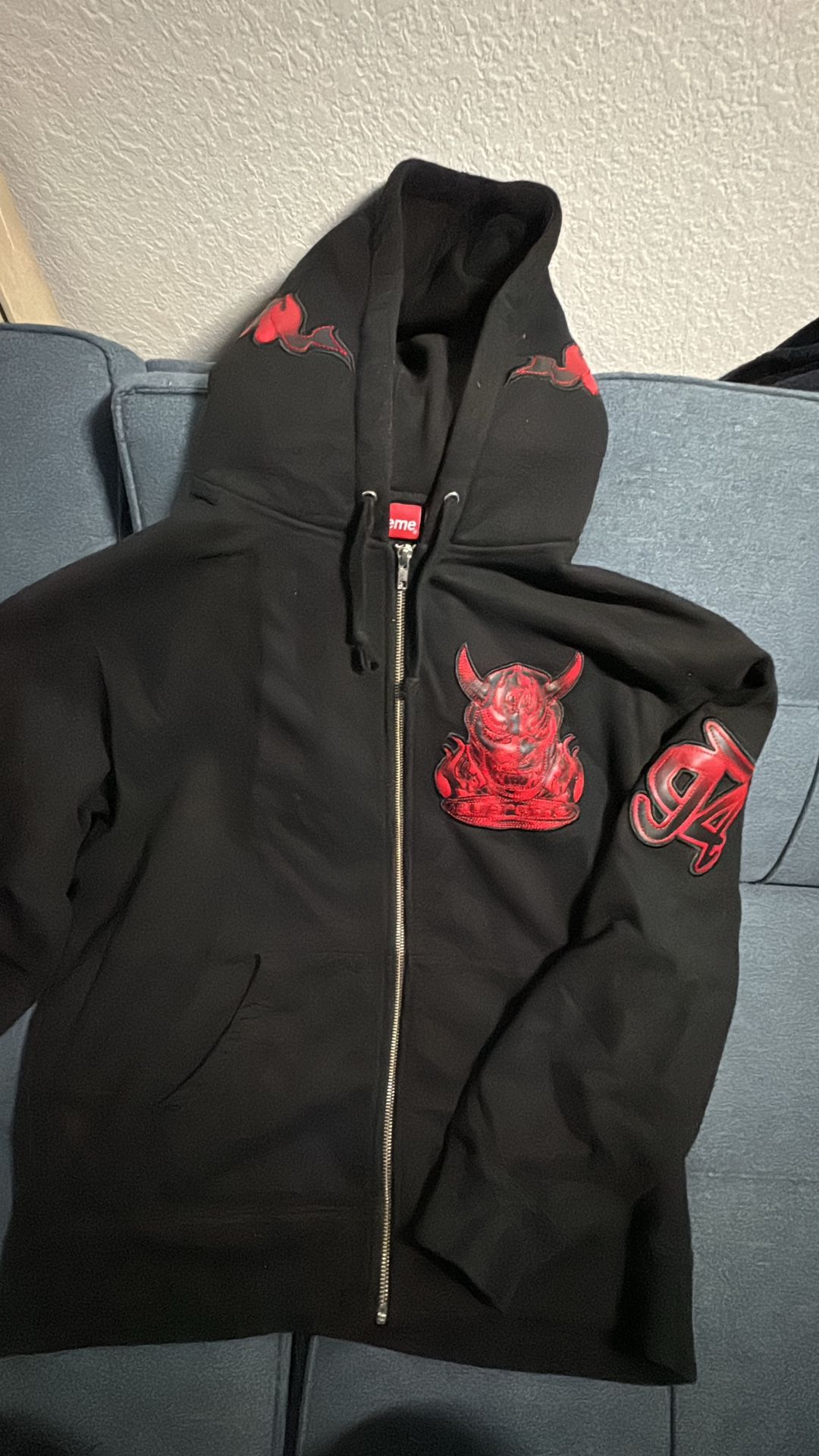 2021 Supreme "Demon" Zip Up®
