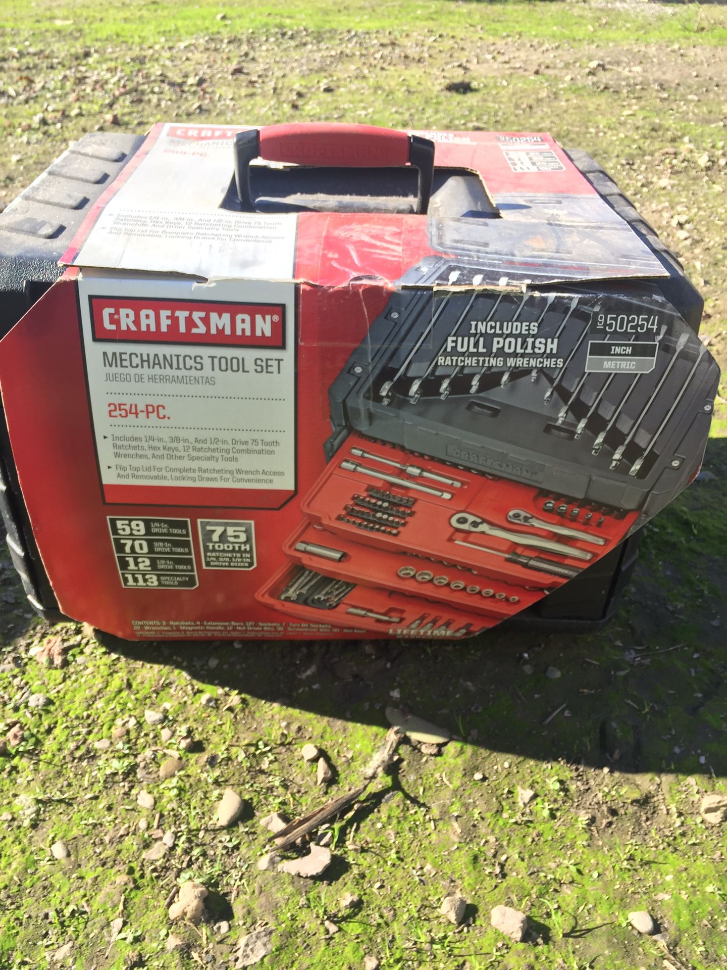 Craftsman professional ratcheting set