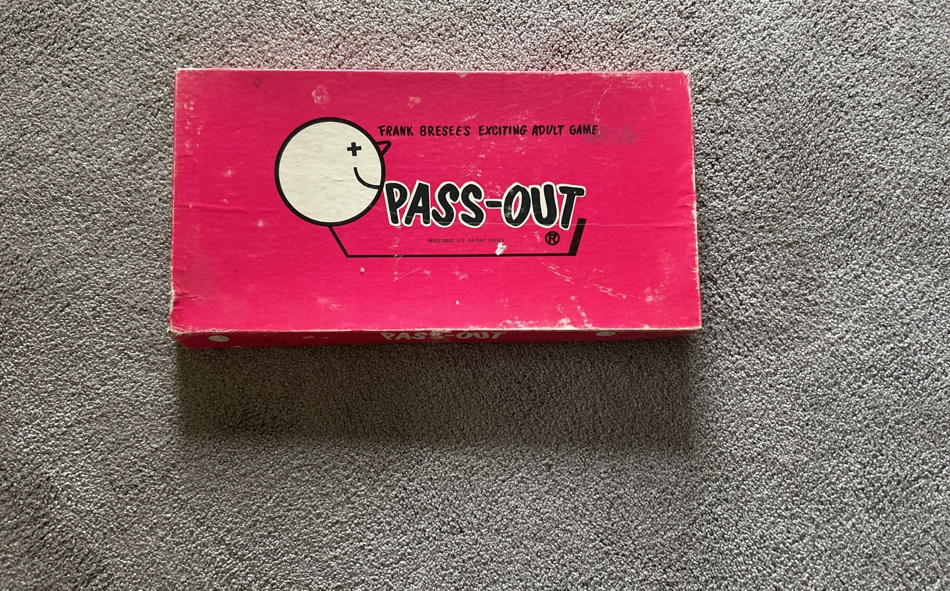 Vintage Pass Out board Game