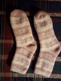2 Pair of Women's Winter Slipper Socks