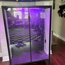 DIY Greenhouse Cabinet + Grow Lights