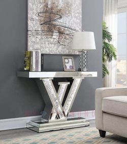 MIRROR CONSOLE TABLE 47”