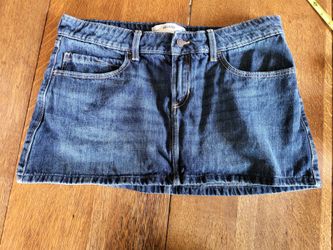 💙 Hollister Denim Skort – Women's Size 12 (W31) | Built-In Shorts