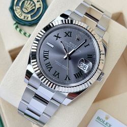 Brand New Rolex Datejust w/ Wimbledon Dial