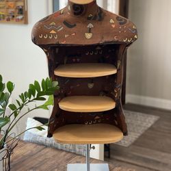 Unique Table Stand Fabric bodice Shelf Display