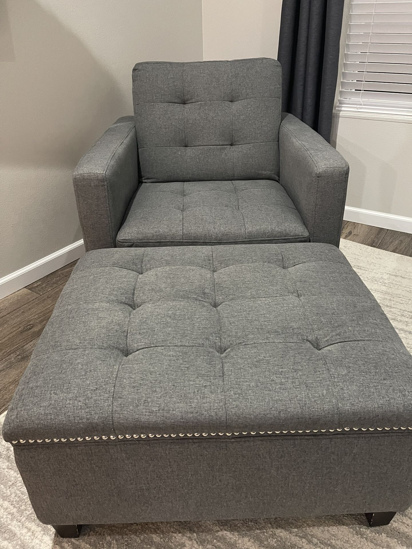 Chair and Ottoman