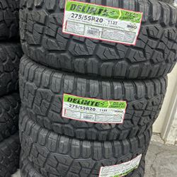 275/55/20 Delinte Xt 
