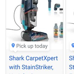 Brand New Shark carpetXpert Carpet Cleaner/ Vacuum 125$ Obo 