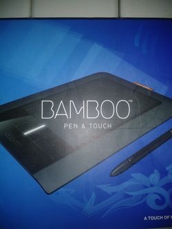 Bamboo pen and touch