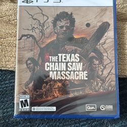 The Texas Chain Saw Massacre Sony PlayStation 5 2023 Game PS5 SEALED NEW