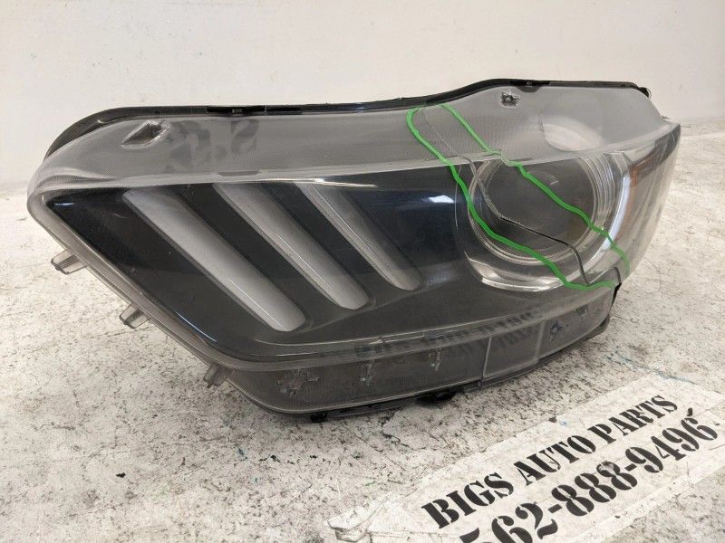 2015-2017 Ford Mustang Front Left Xenon Headlight OEM Used