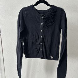 Abercrombie And Fitch Kids Blue Cardigan 
