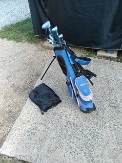 Free Youths golf clubs and bag