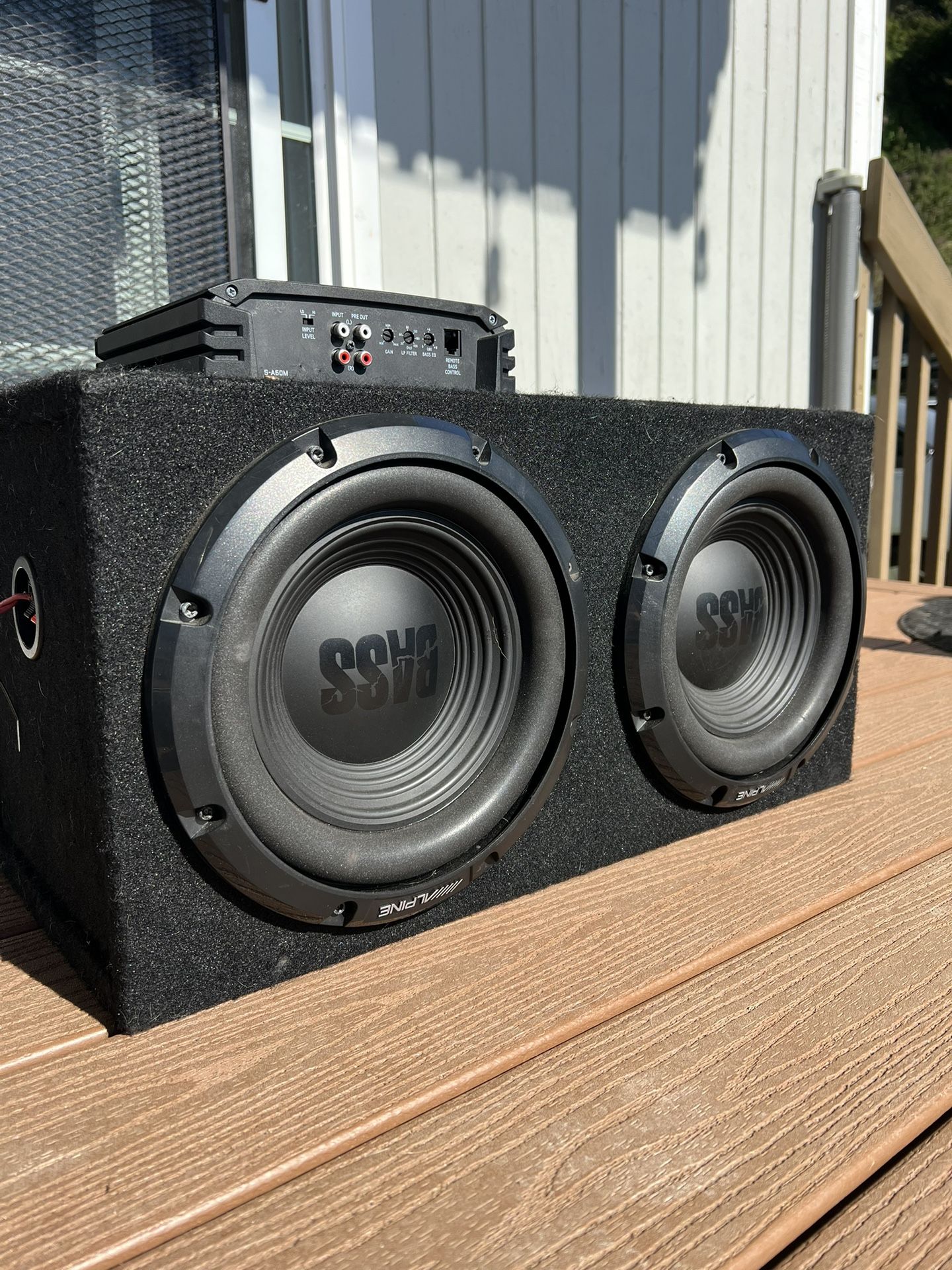 Subs And Amplifier 
