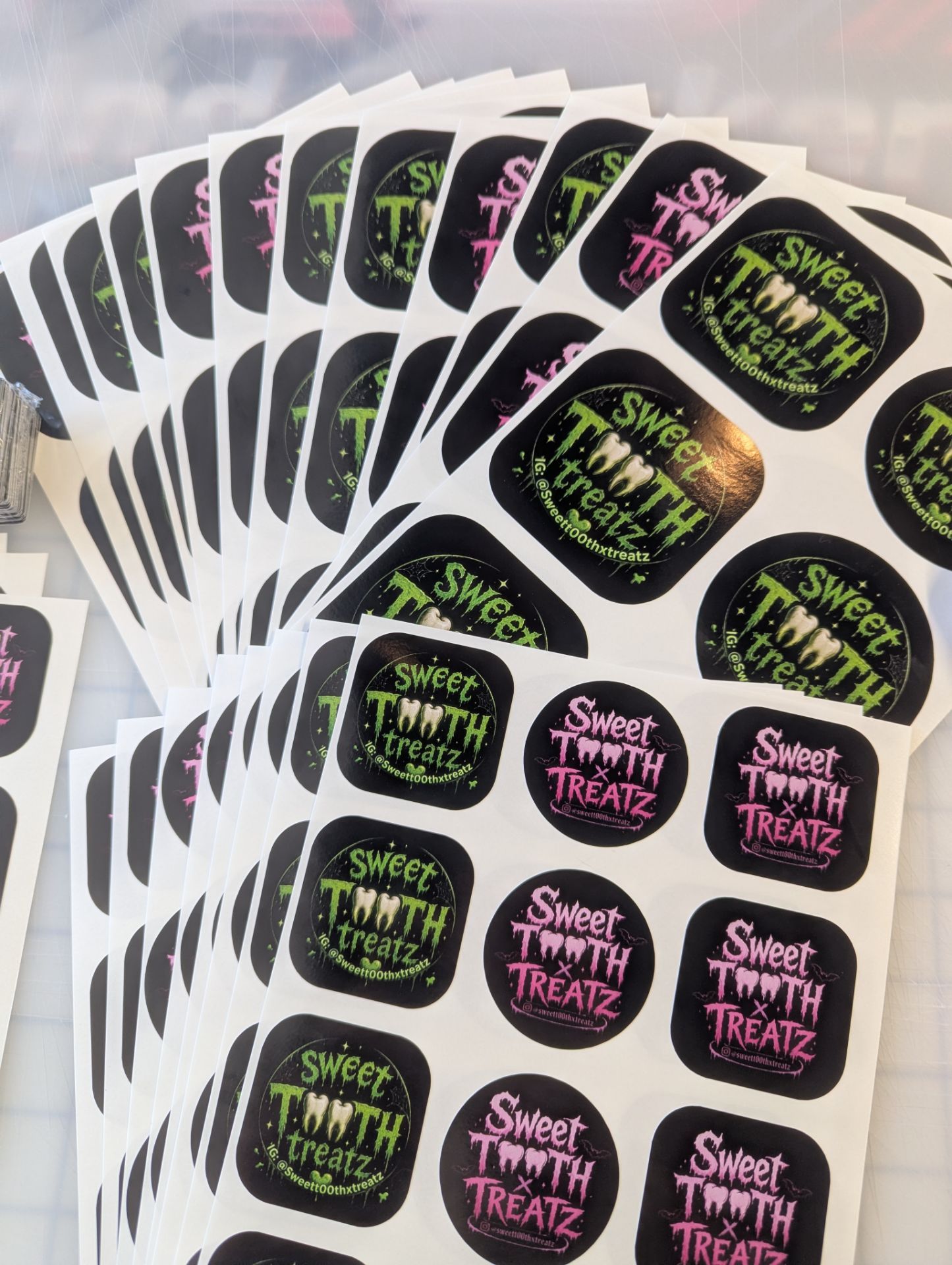 Custom Cup Stickers Made2Order