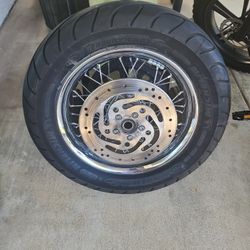Harley Davidson Rim Tire Pulley Rotor