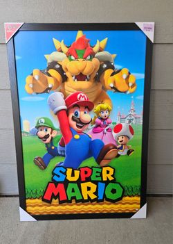 Super Mario wall art