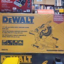 DEWALT 12" DOUBLE BEVEL COMPOUND SLIDER MITER SAW 