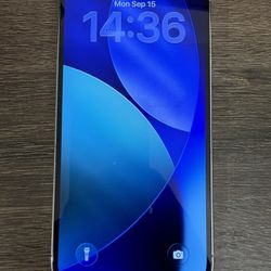 iPhone 14 Pro - Unlocked 128 GB Silver w/ Extras 
