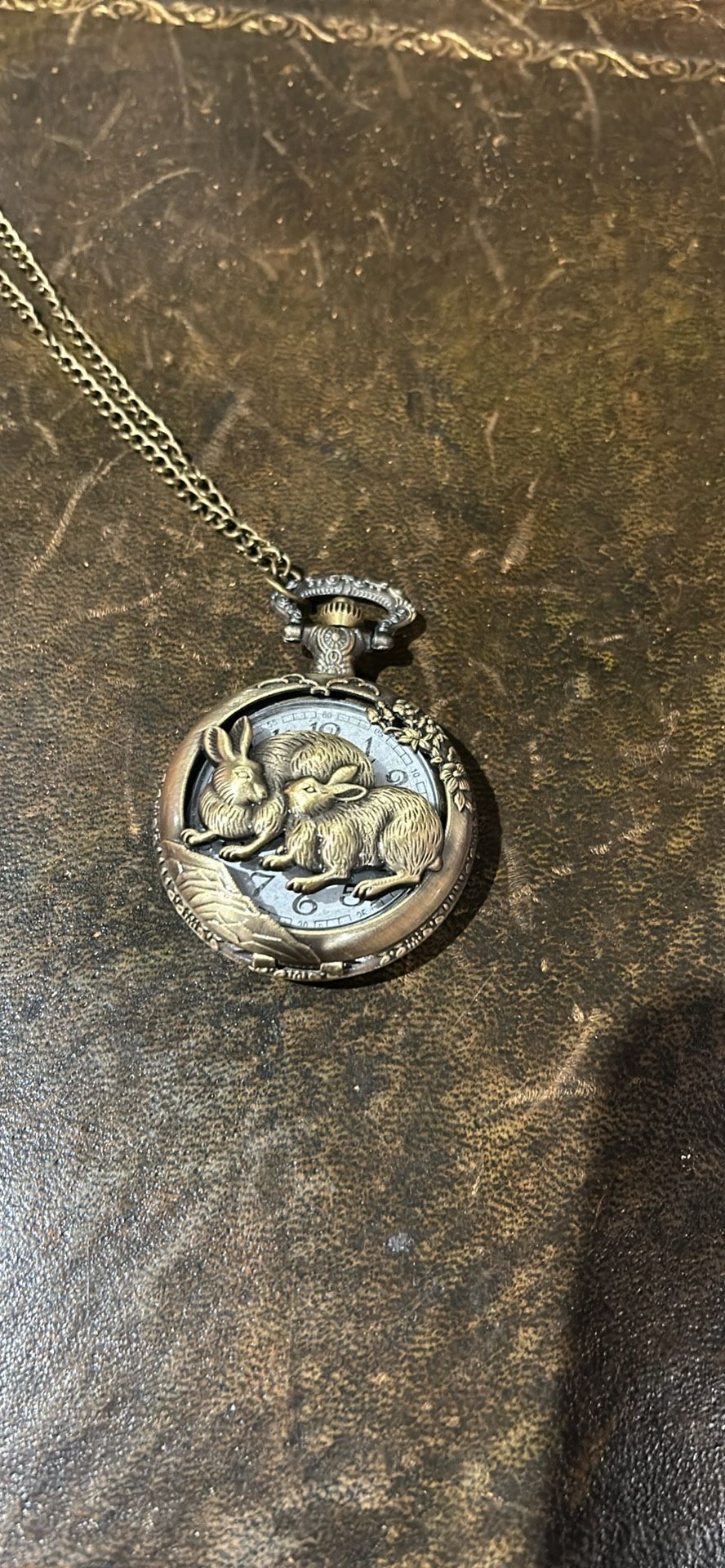 Rabbit pocket watch