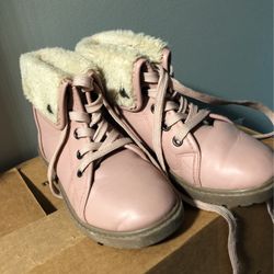 Girl Pink Winter Boots