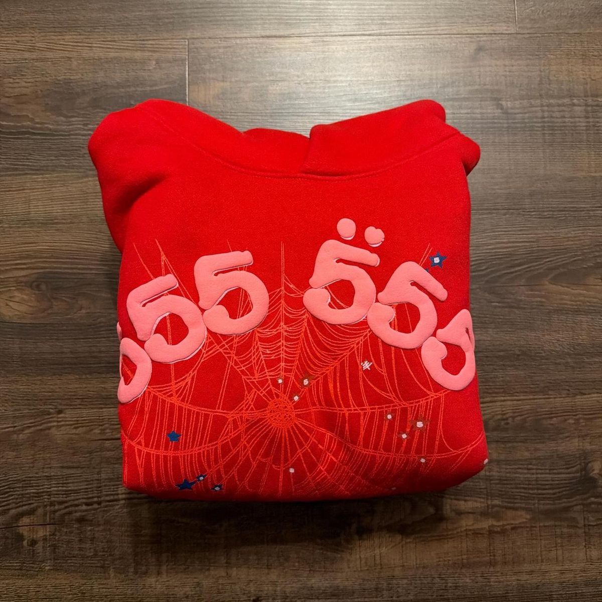 Red Sp5der Hoodies (description)