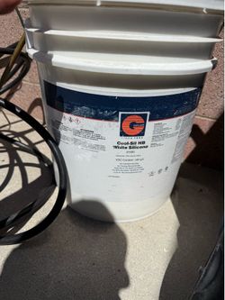 Roofing silicone coating