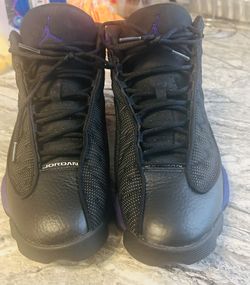 Court Purple Jordan 13s Sz 10