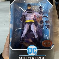 McFarlane DC Multiverse Batman (Purple Suit) Platinum Chase Action Figure