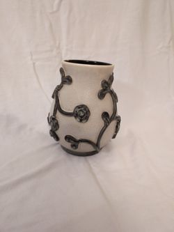 Vintage Swedish Ceramic Vase by Eva Jancke-Björk for Bo Fajans


