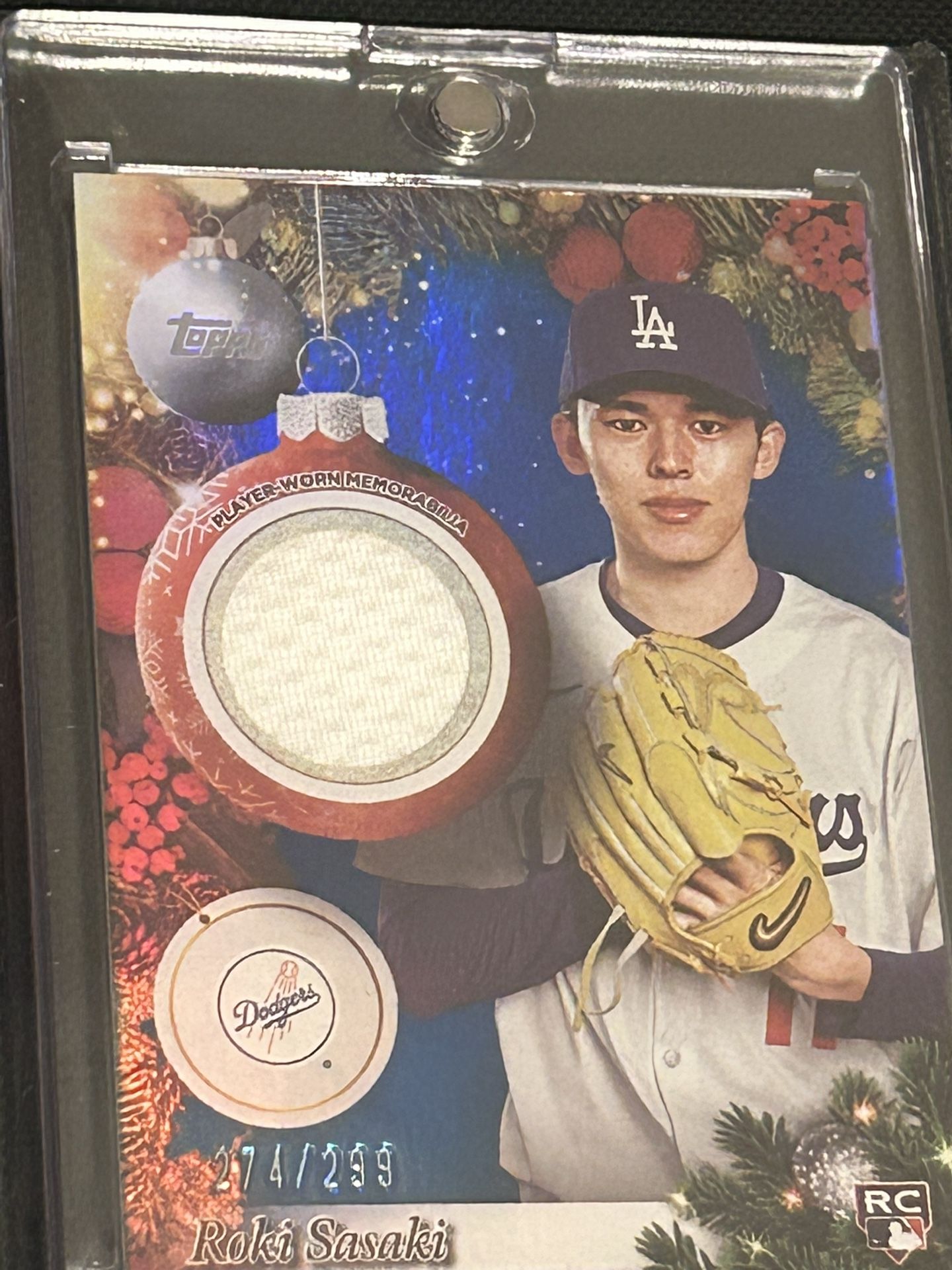 Roki Sasaki Rookie Numbered /299