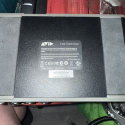 Avid Fast Trac Duo With Thronmax P1 Proof-Pop Filter, 