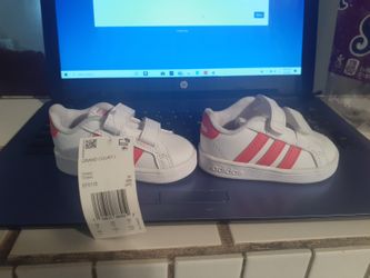 Adidas grand court baby shoes