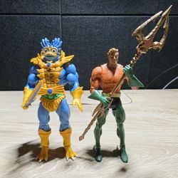 DC Universe VS Masters of the universe Aquaman VS Mer-Man Double Pack Action Figure Set