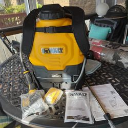 Backpack DeWalt Portable Sprayer New 