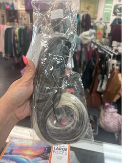 Hair clip ponytail