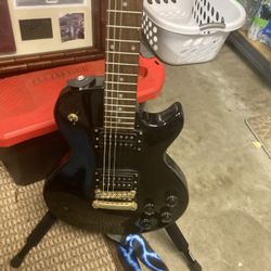 Epiphone Gibson Made In Korea With Nice Stand
