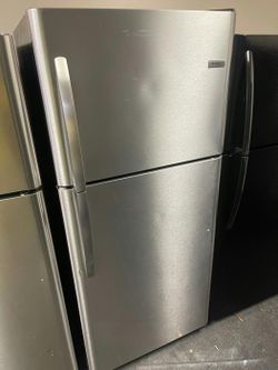 Frigidaire Top Freezer Refrigerator Stainless Steel