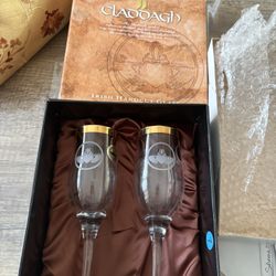 Claddagh Glass Champagne 