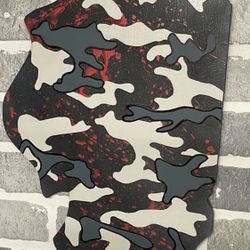 Illinois Wood Art Grey Multicam 