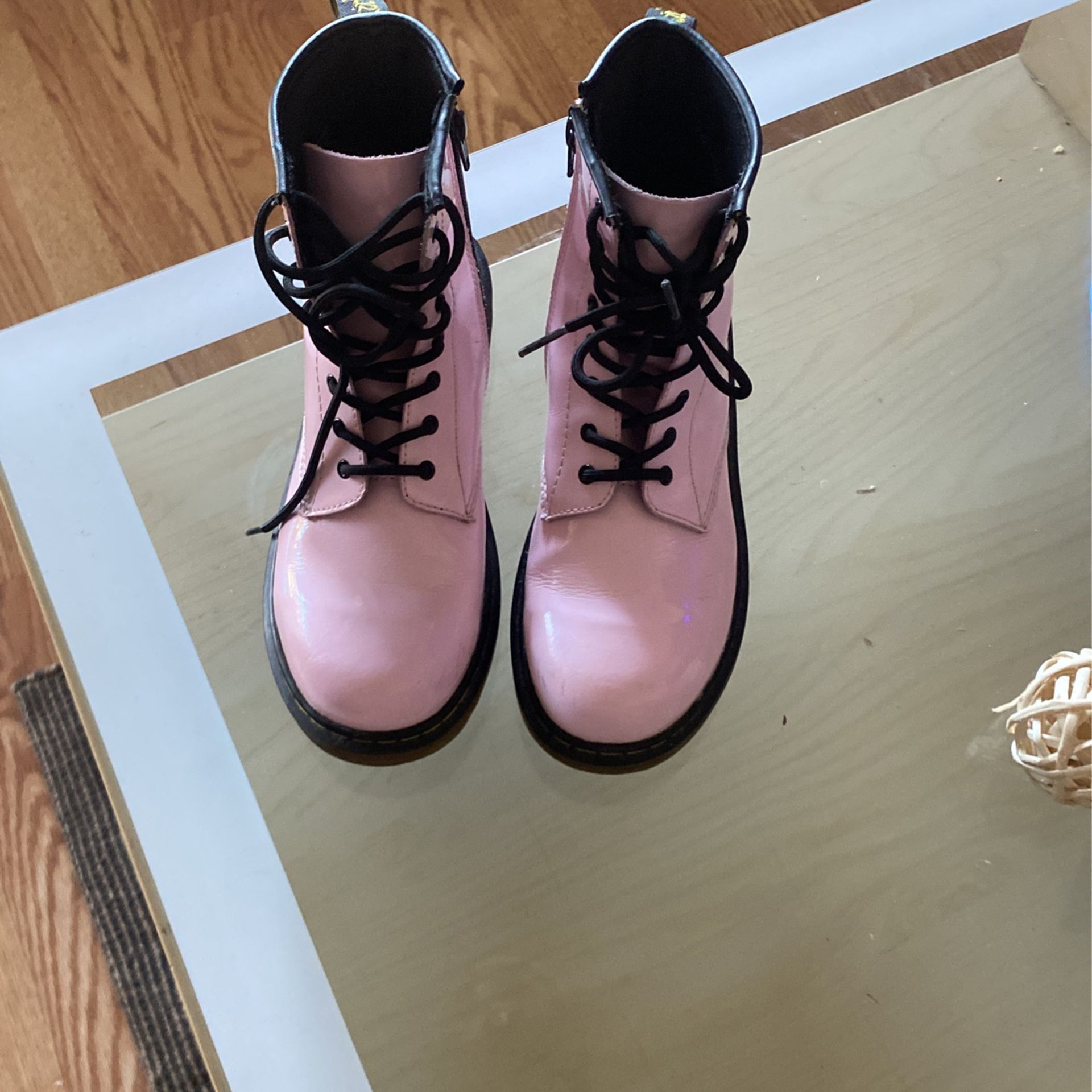 Dr. Martens Pink Boots 