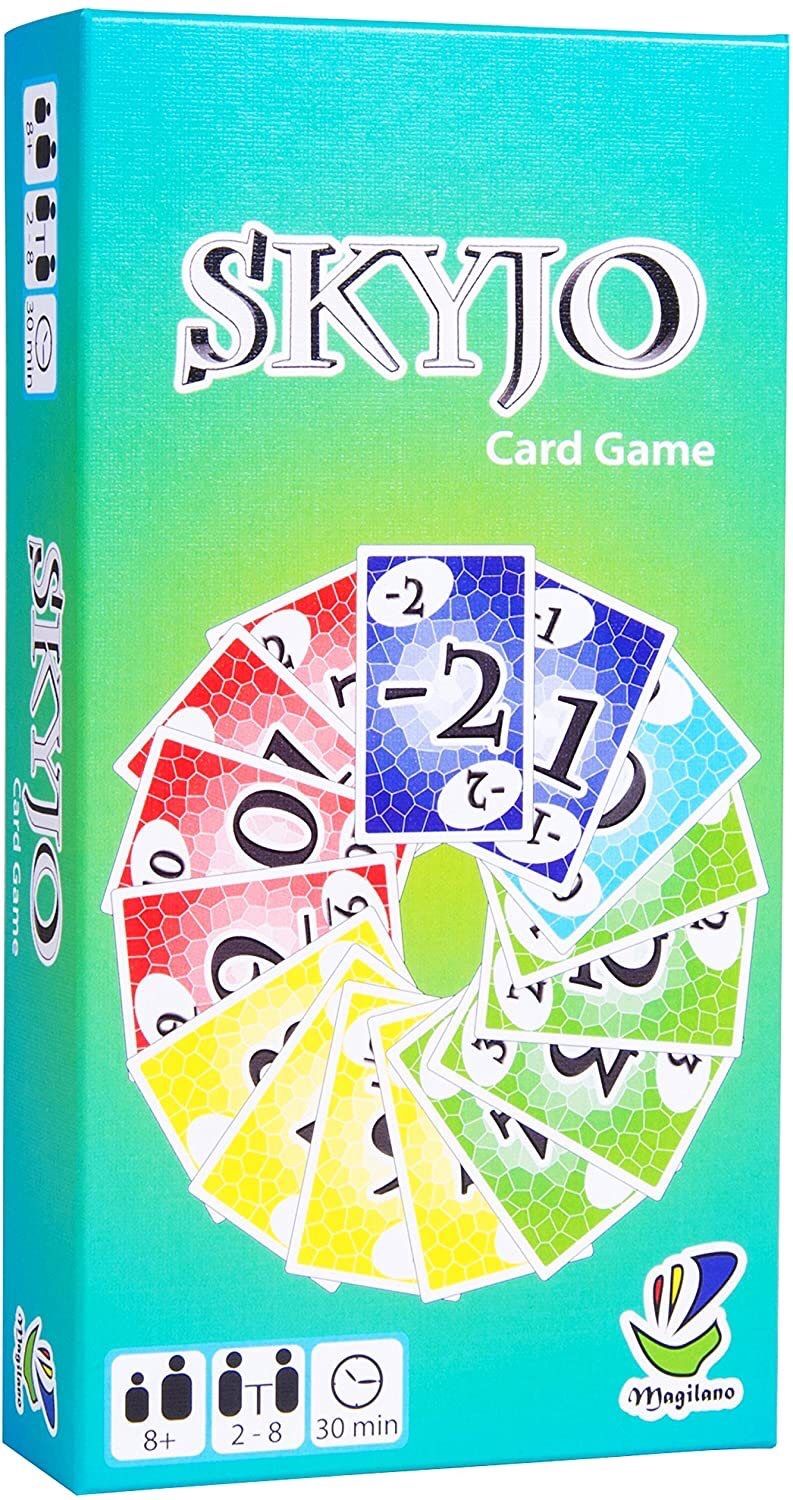 Magilano SKYJO The Ultimate Card Game for Kids and Adults. The Ideal Board Game for Funny, Entertaining and exciting Playing Hours with Friends and F