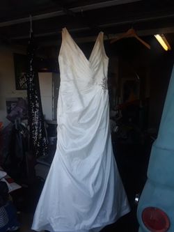 Size 22. Wedding gown